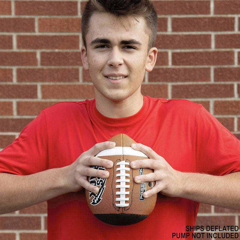 Passback Official Composite Football, Ages 14+, High School Training Football, (Ships Deflated) - Image 5